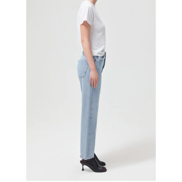 Agolde 90's Mid Rise Straight in Snapshot Size 24 - Picture 10 of 11